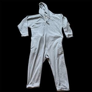 Grey oversized comfy Forever Lazy fleece zip up loungewear pajamas
